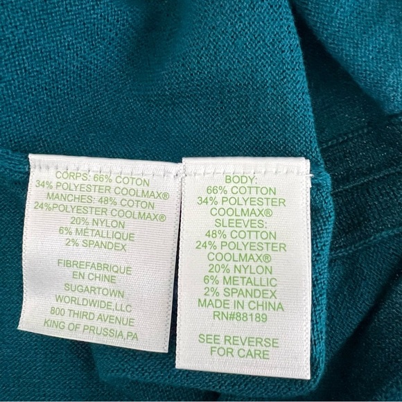 Lilly Pulitzer Cobo Sweater Inky Tidal - Picture 6 of 15